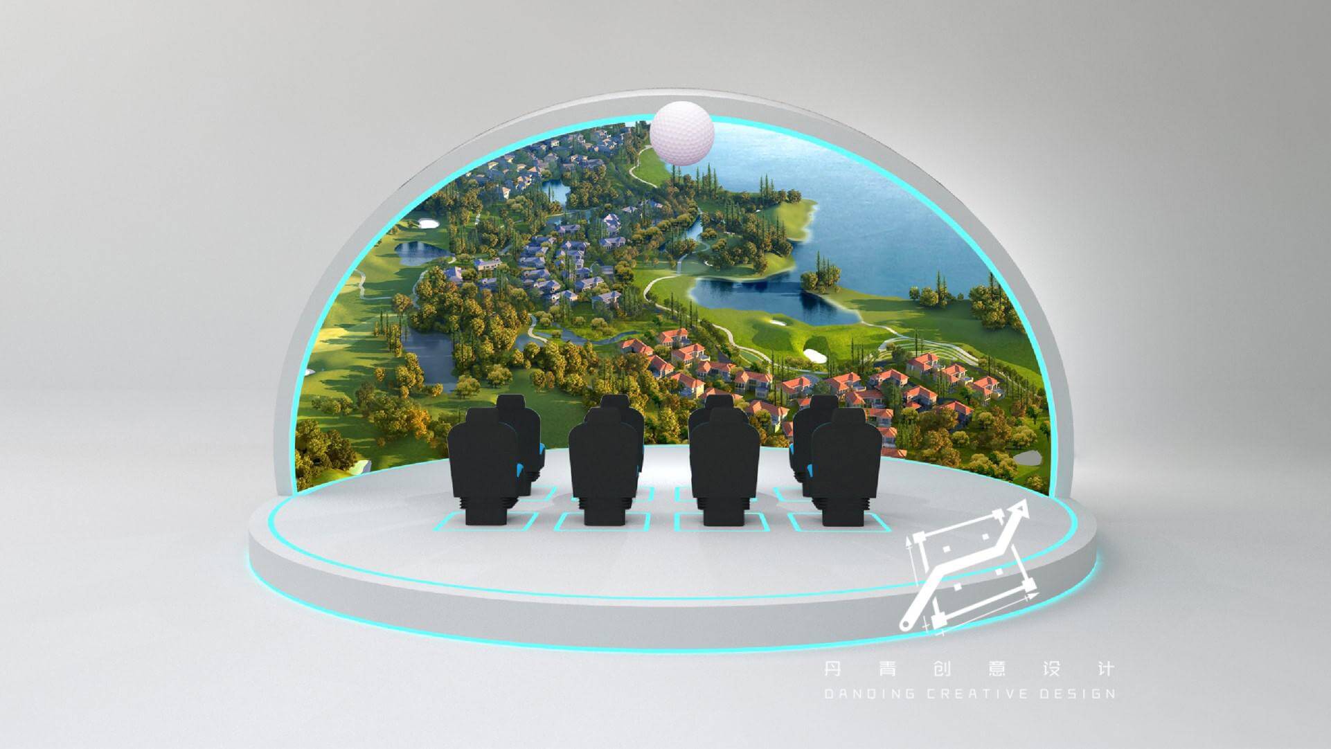 半球幕售楼系统6 半球幕售楼系统6