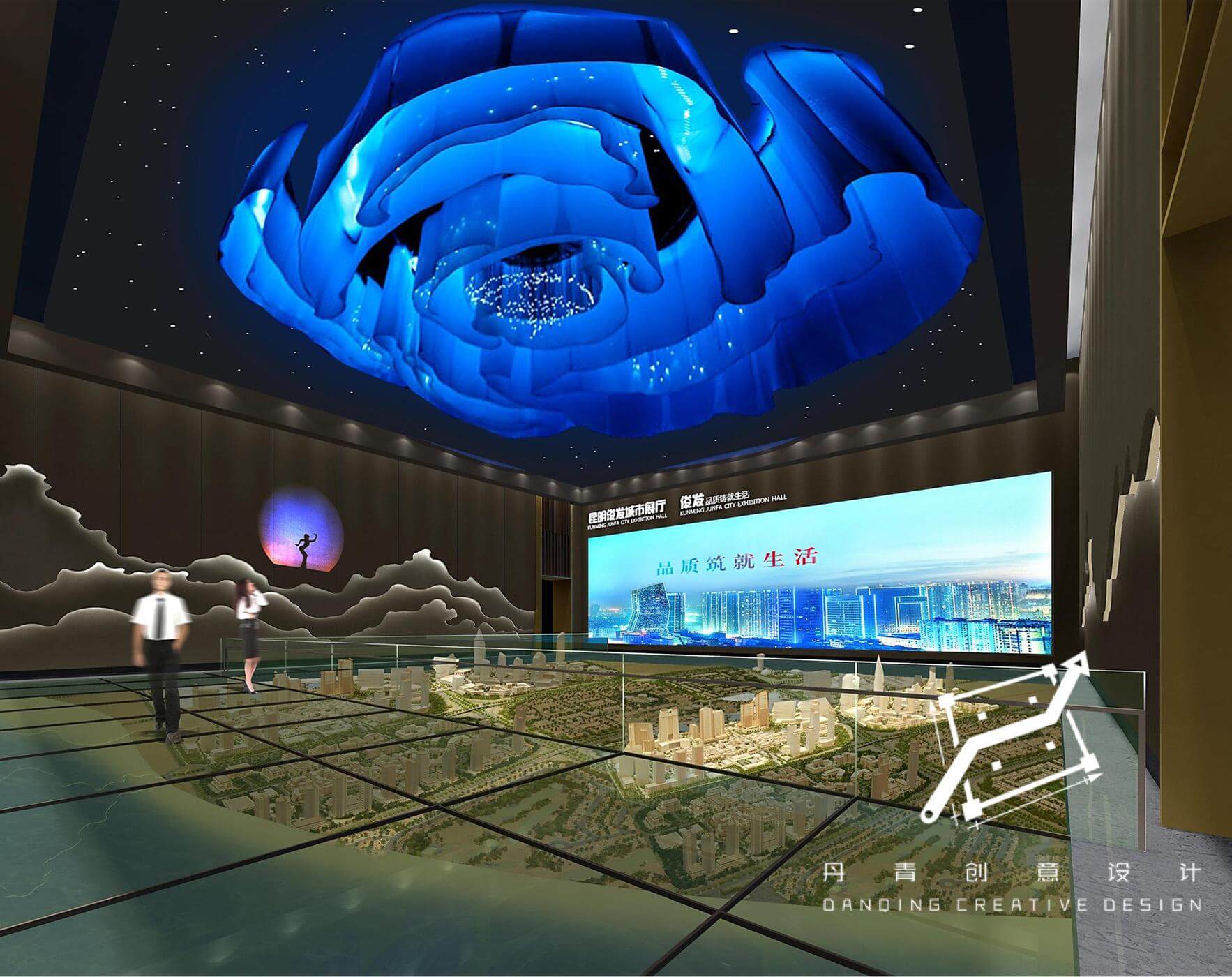 彩云城营销展示中心深圳丹青创意-专业展厅设计公司